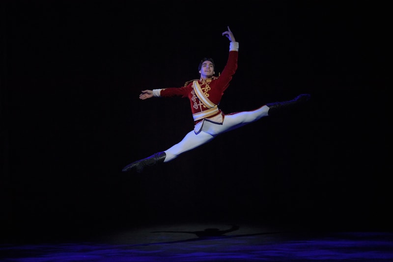 Cesar Corrales in English National Ballet's Nutcracker (C) Laurent Liotardo