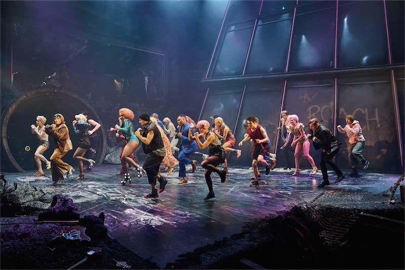 The cast of BAT OUT OF HELL - THE MUSICAL, credit Specular